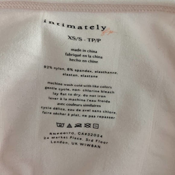 NWOT Free People Seams to me pink Long Sleeve Bodysuit - Picture 10 of 11